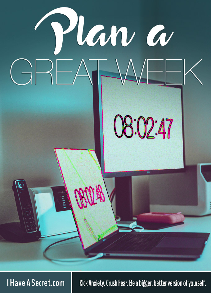 Plan a Great Week - Free Printable Planner